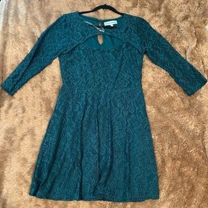 Lacey Green Dress